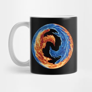 Fire and Ice Mug